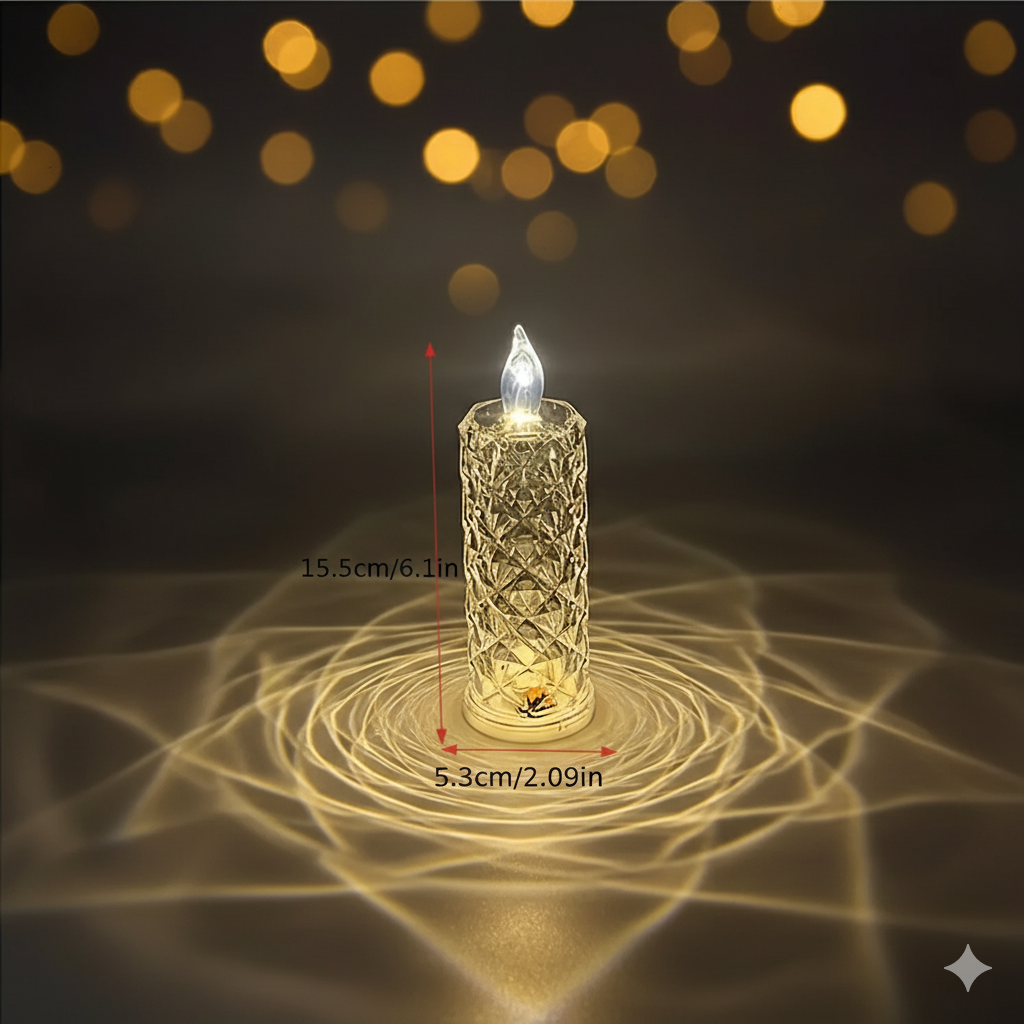 Luxe Vlamloze Tafellamp