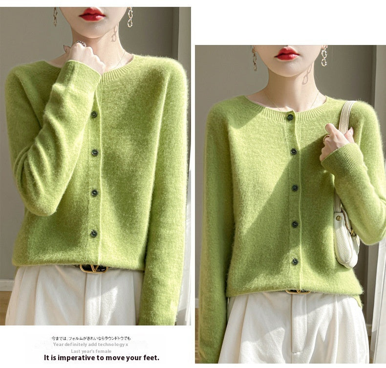 Cachemire Chic - Pull col rond élégant