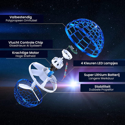 Space ball - Weg van schermen. Actief spelen