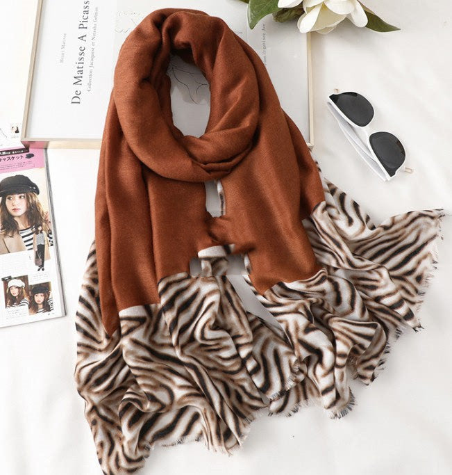 Leopard Flow - Écharpe unisexe
