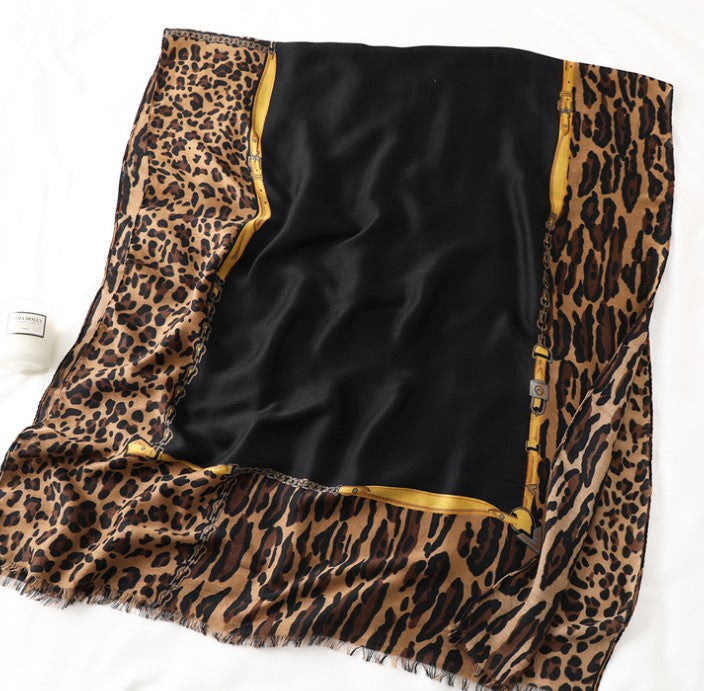 Leopard Flow - Écharpe unisexe