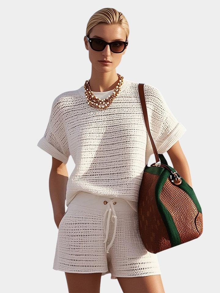 Ensemble Tricoté Estival Chic