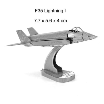 🛩️ 3D Metal Puzzle: Build Your Own Aircraft - No Glue Required! 🛩️