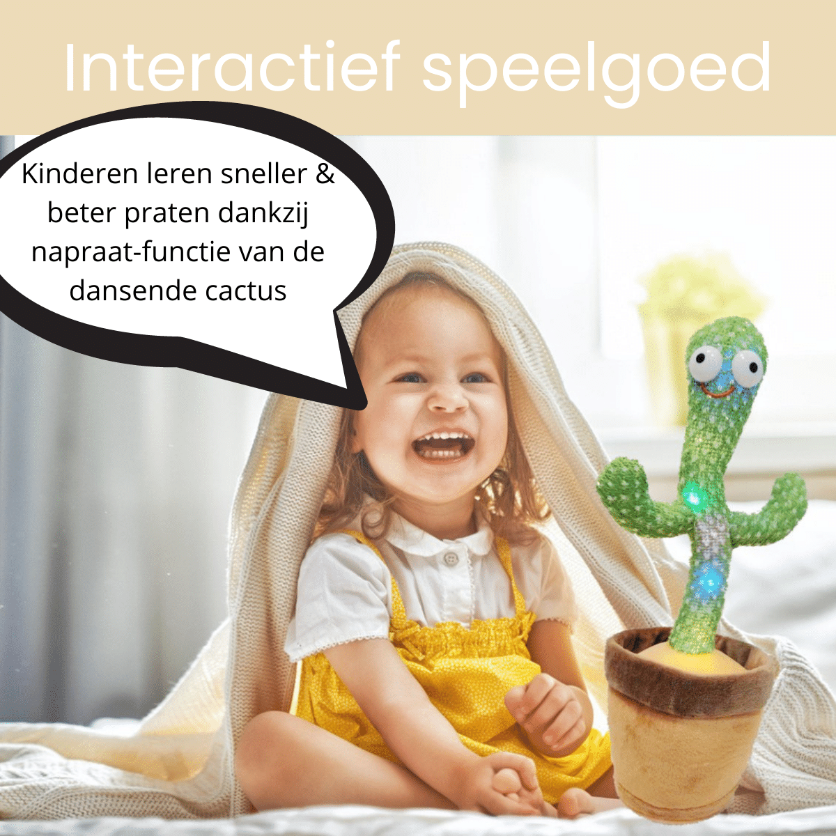 Happy Cactus™ - De pratende cactus