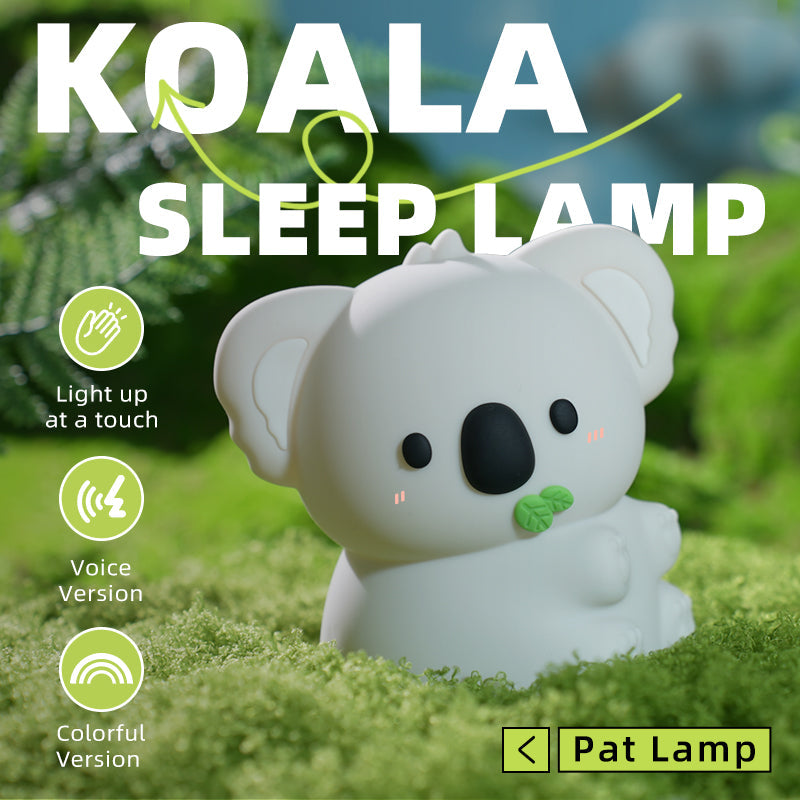Huggwaii Squishy Silicone Koala LED Nachtlamp - Perfect Cadeau voor Kinderen en Meisjes