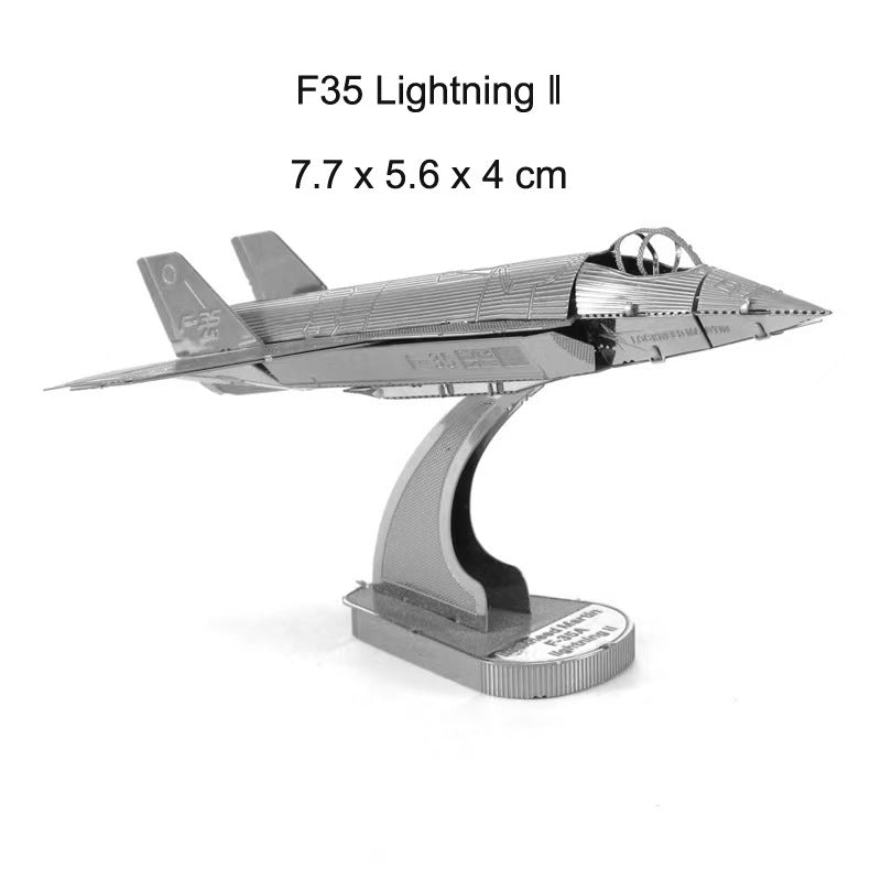 🛩️ 3D Metal Puzzle: Build Your Own Aircraft - No Glue Required! 🛩️