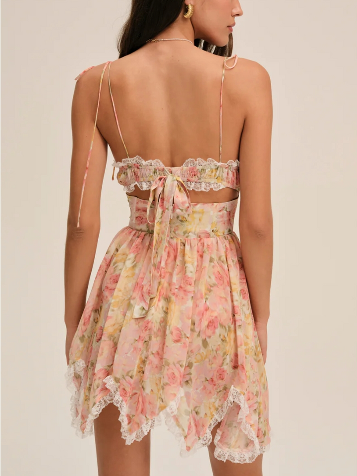 Elea - Robe Courte Asymétrique