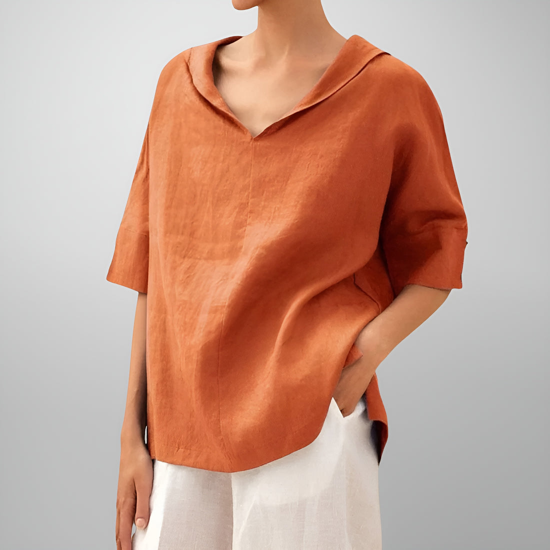 Emily – Blouse décontractée à coupe ample