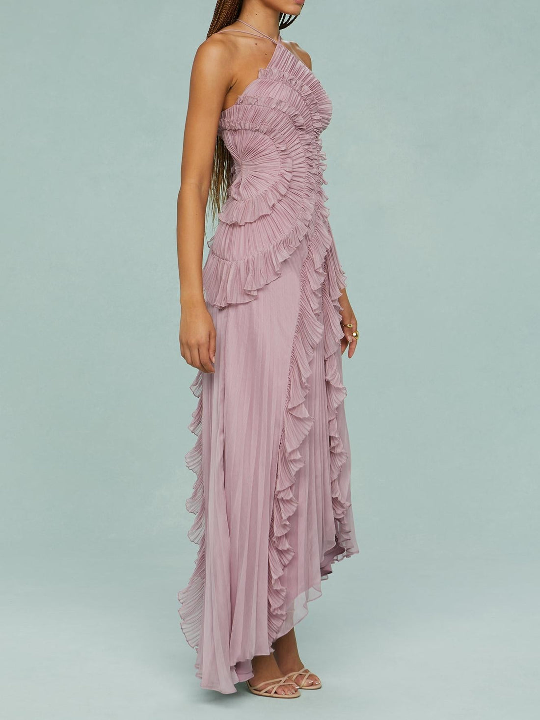 Robe Longue Tourbillon Océan