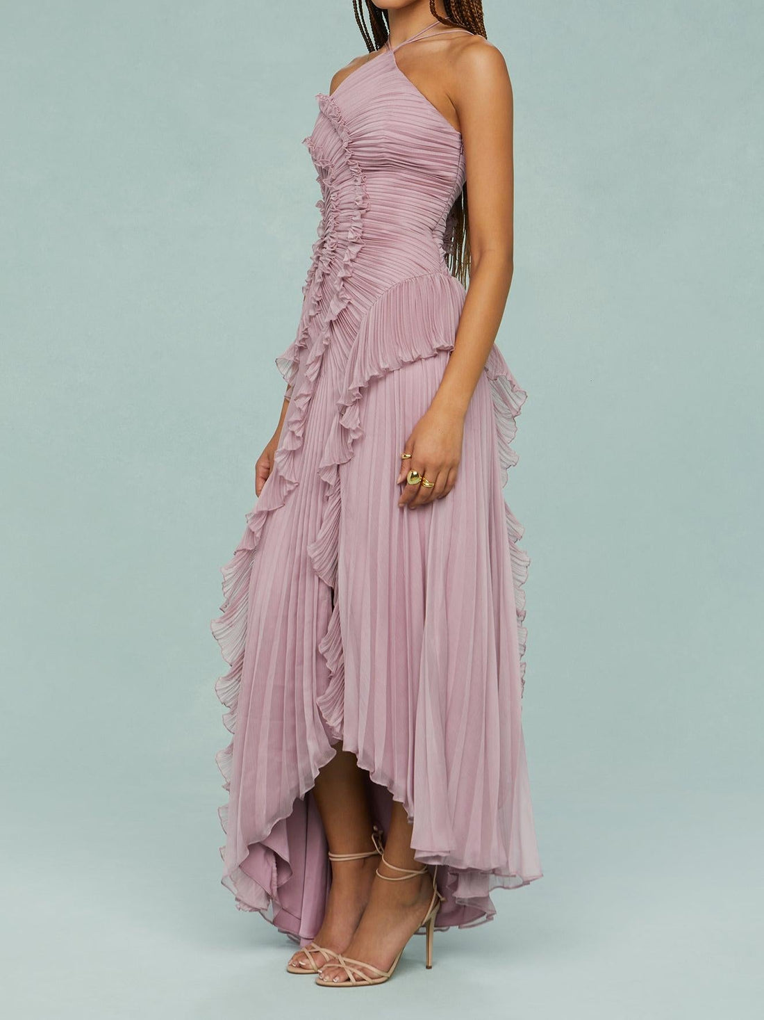Robe Longue Tourbillon Océan