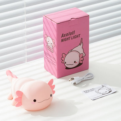MeWaii® Axolotl Schattige Squishy Nachtlamp - Perfect Cadeau 🎁