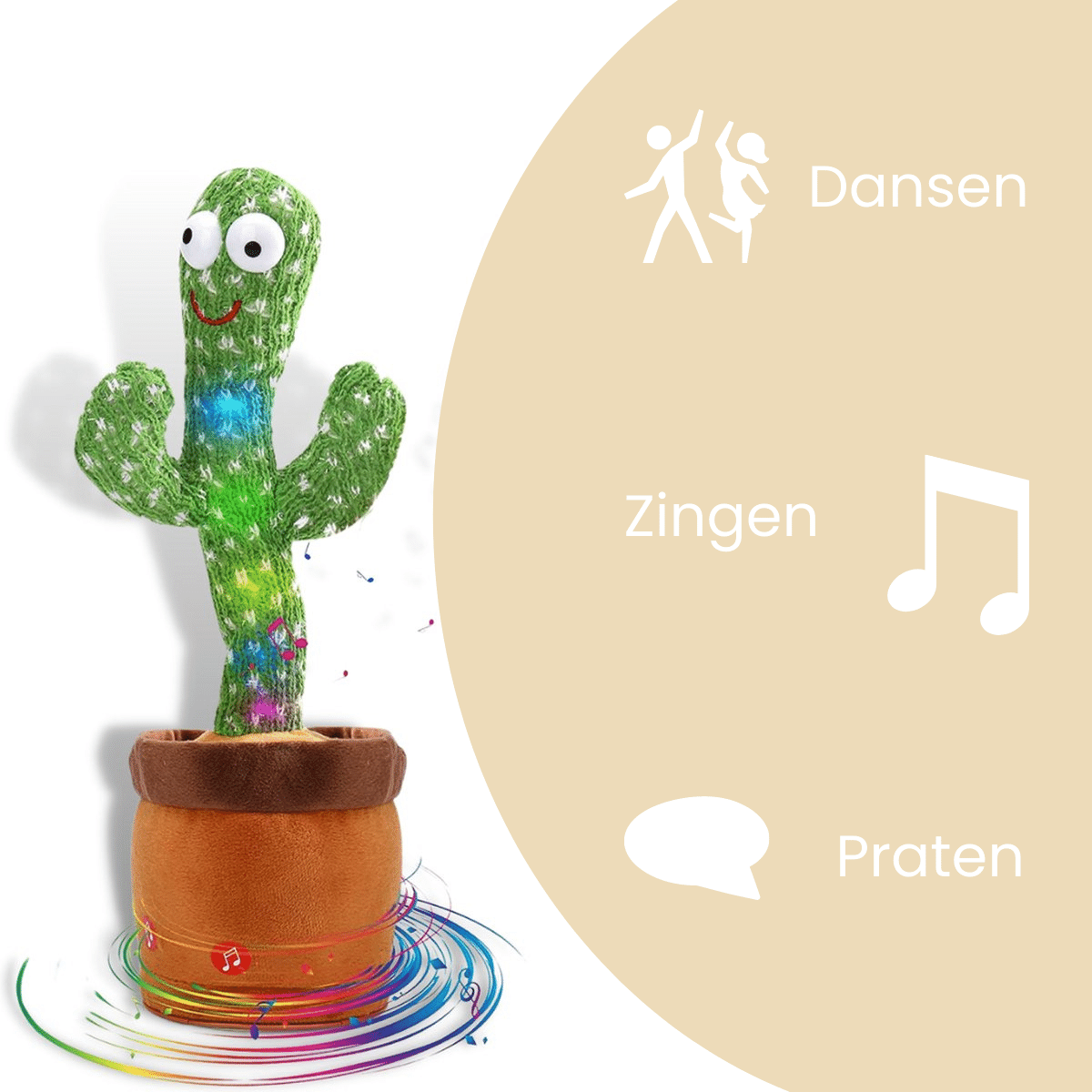 Happy Cactus™ - De pratende cactus