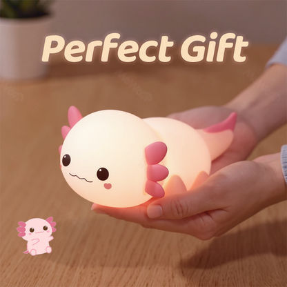 MeWaii® Axolotl Schattige Squishy Nachtlamp - Perfect Cadeau 🎁