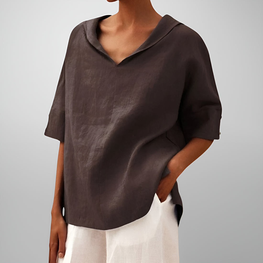 Emily – Blouse décontractée à coupe ample
