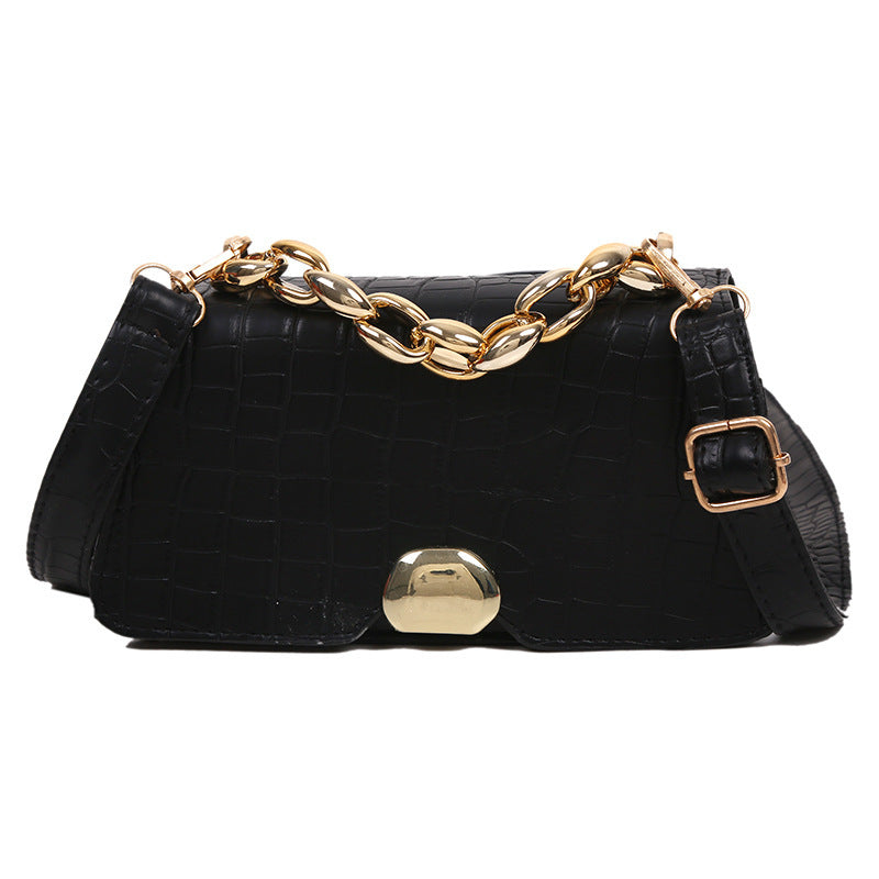 Sac messager rétro, petit sac carré simple