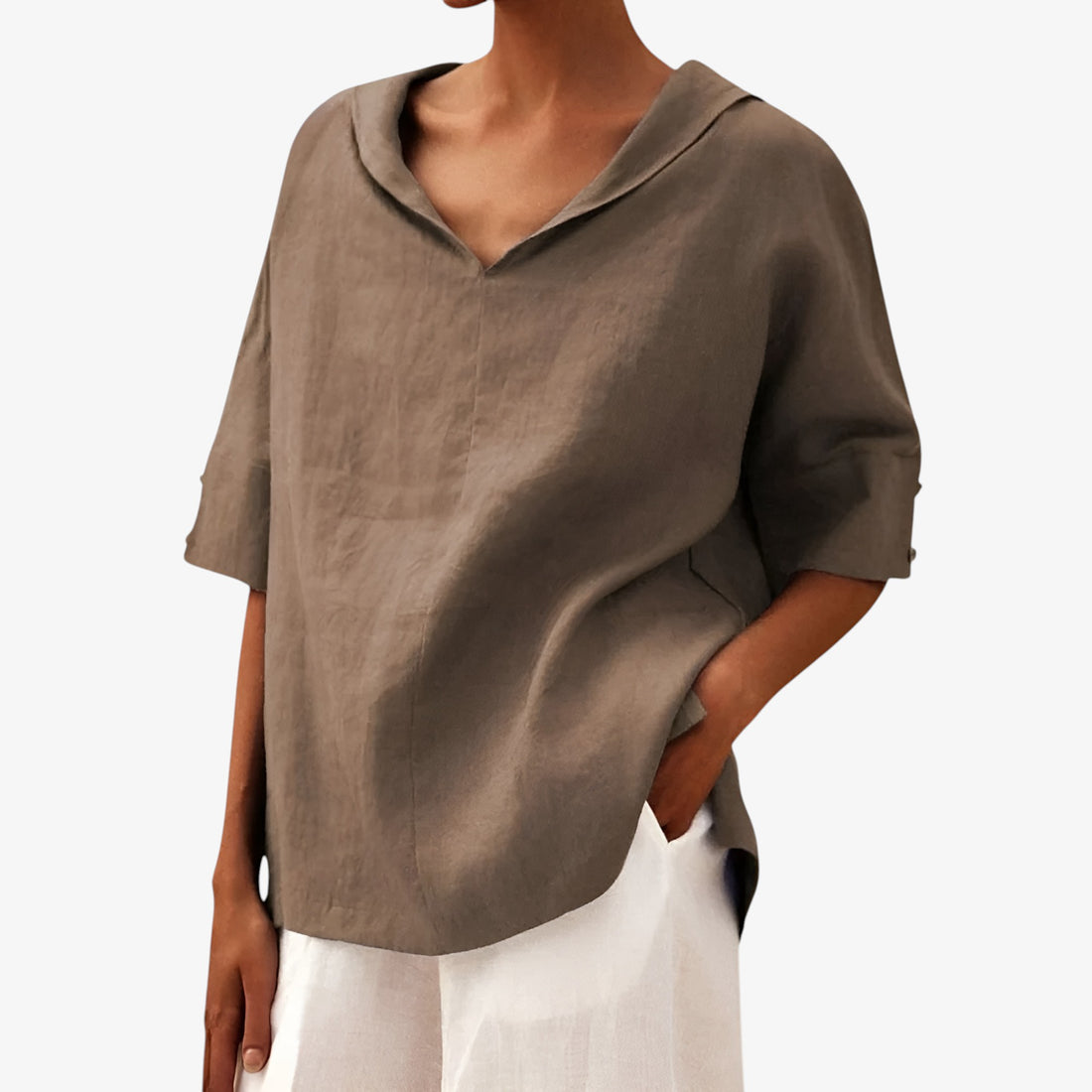Emily – Blouse décontractée à coupe ample