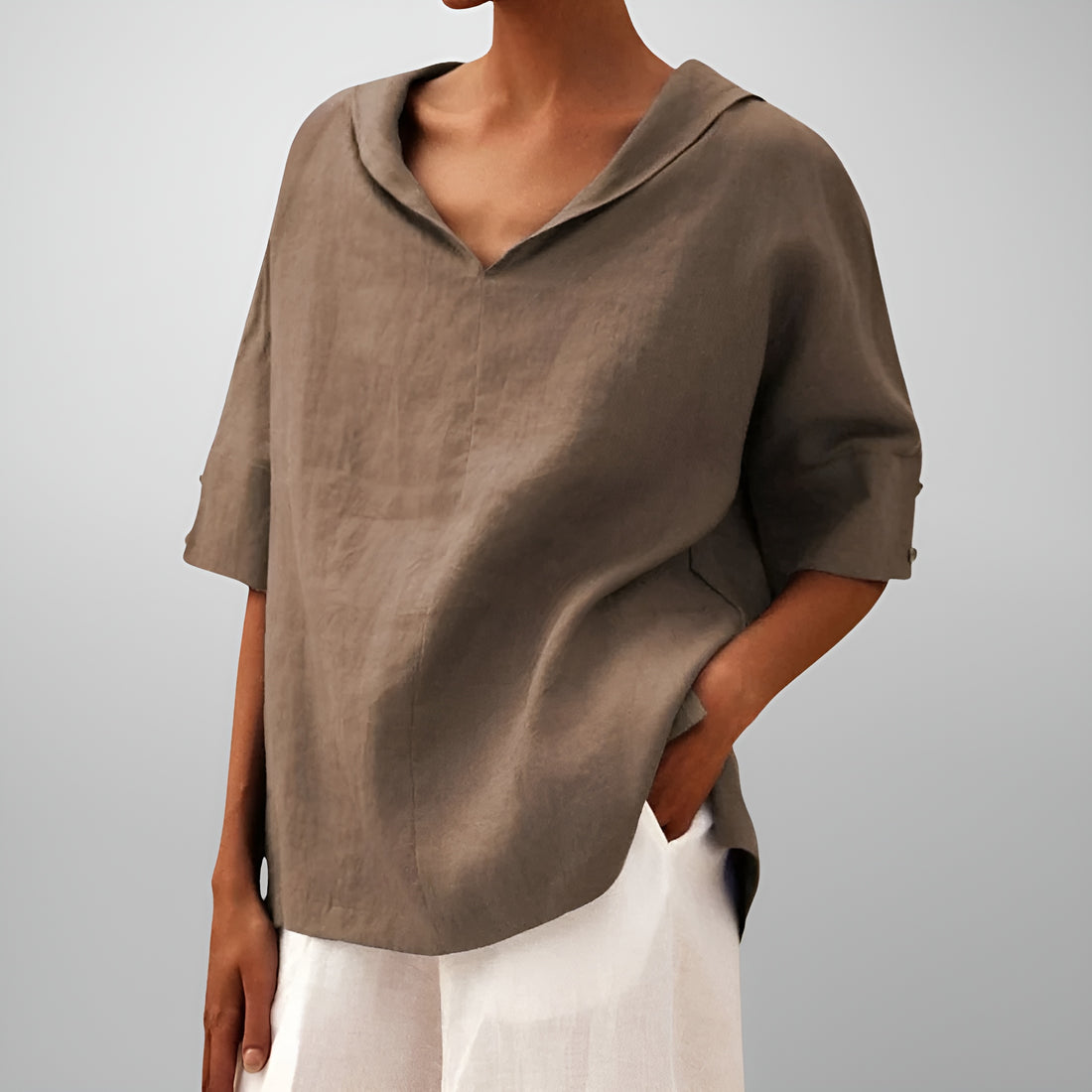 Emily – Blouse décontractée à coupe ample