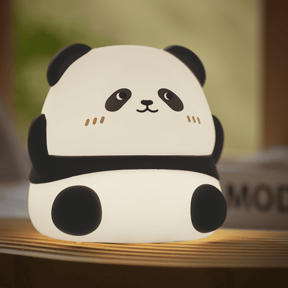 Huggwaii Schattige Panda Nachtlamp LED Squishy Tap Lamp Beste Cadeau voor Baby en Meisje