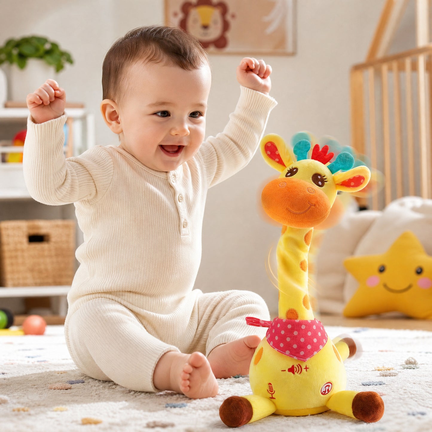 Groovy Giraffe™ – Zingende & Dansende Interactieve Knuffel