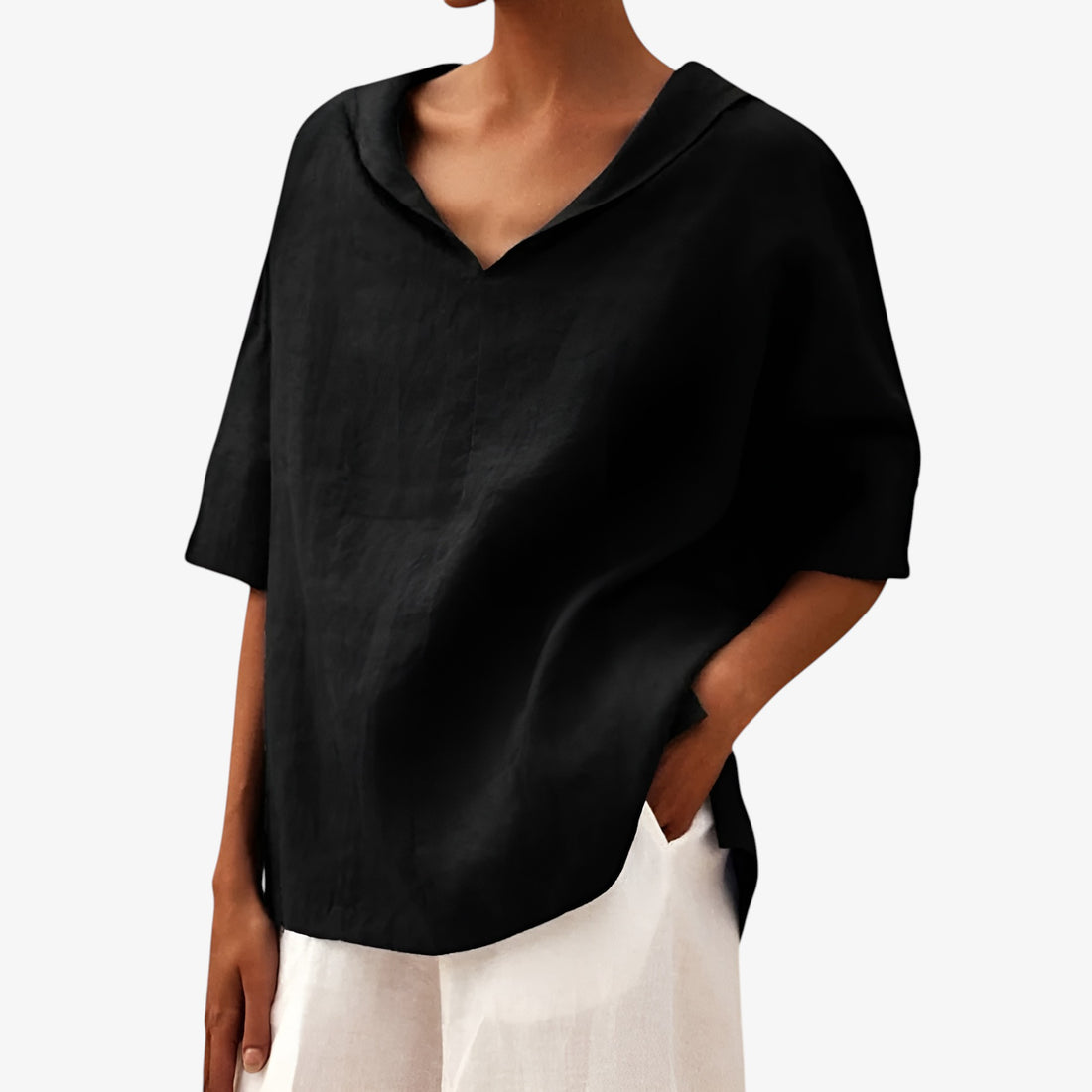 Emily – Blouse décontractée à coupe ample