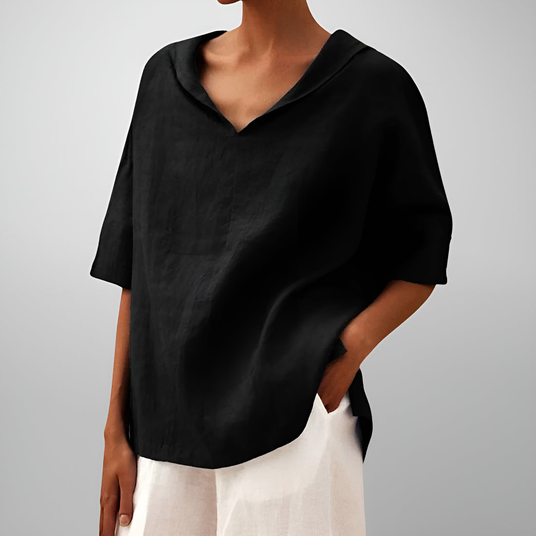 Emily – Blouse décontractée à coupe ample