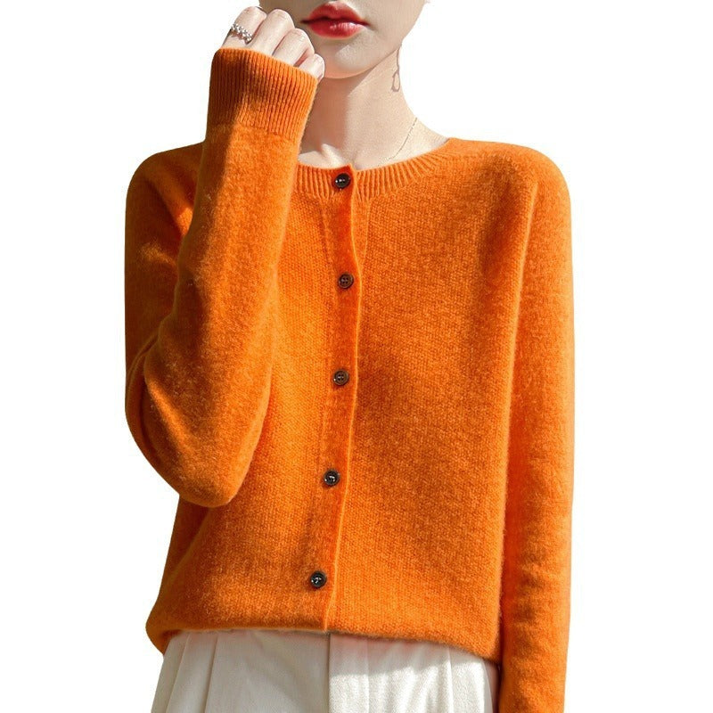 Cachemire Chic - Pull col rond élégant