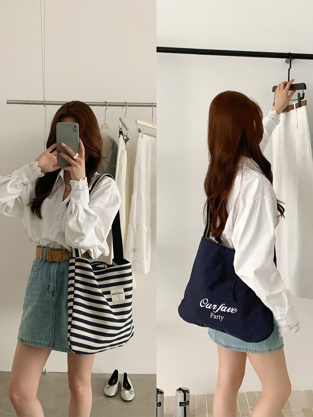 DuoRayé - Style simple, porté double & rayures chic