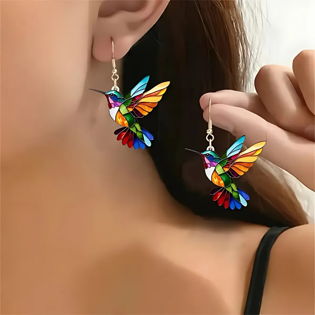 Samantha™ | Élégant Collier Colibri
