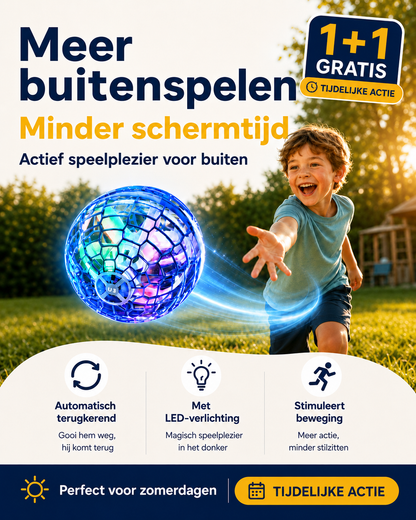 SpaceBall - Minder schermtijd