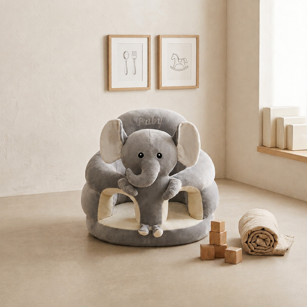 LittleNest™ Baby Lounger — Veilig Leren Zitten