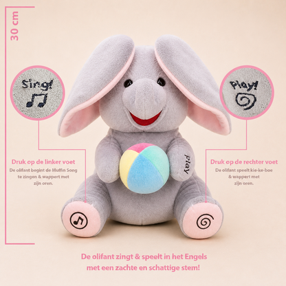PeekaBoo Olifant - Interactief kiekeboe