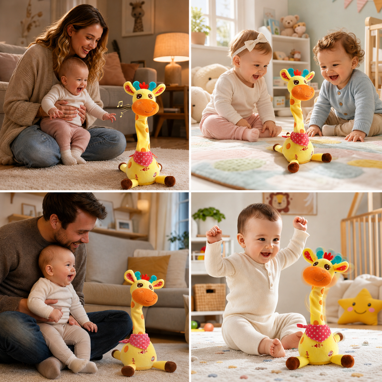 Groovy Giraffe™ – Zingende & Dansende Interactieve Knuffel