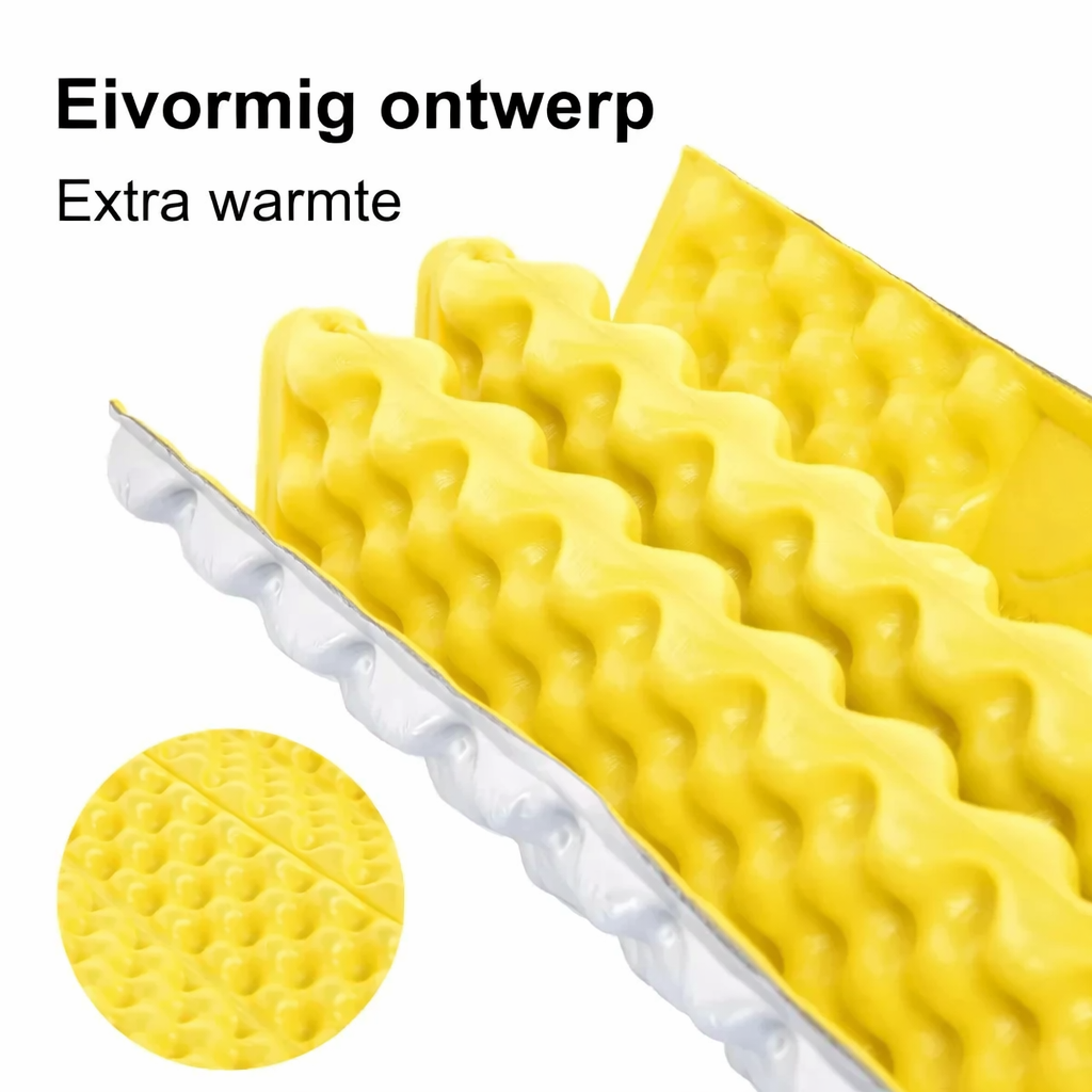 Opvouwbaar thermo zitkussen