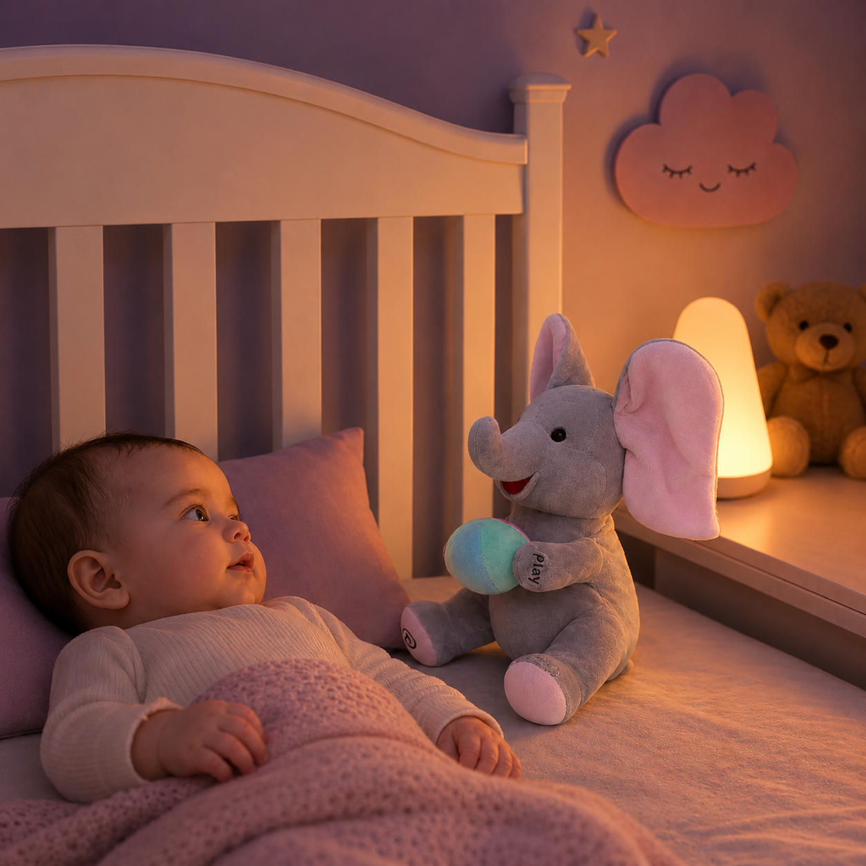 PeekaBoo Olifant - Interactief kiekeboe