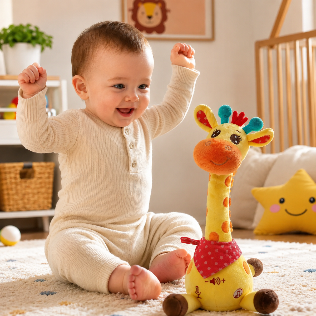 Groovy Giraffe™ – Zingende & Dansende Interactieve Knuffel
