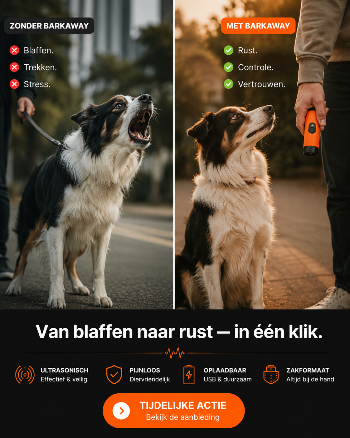 BarkAway - Stop met blaffen altijd en overal