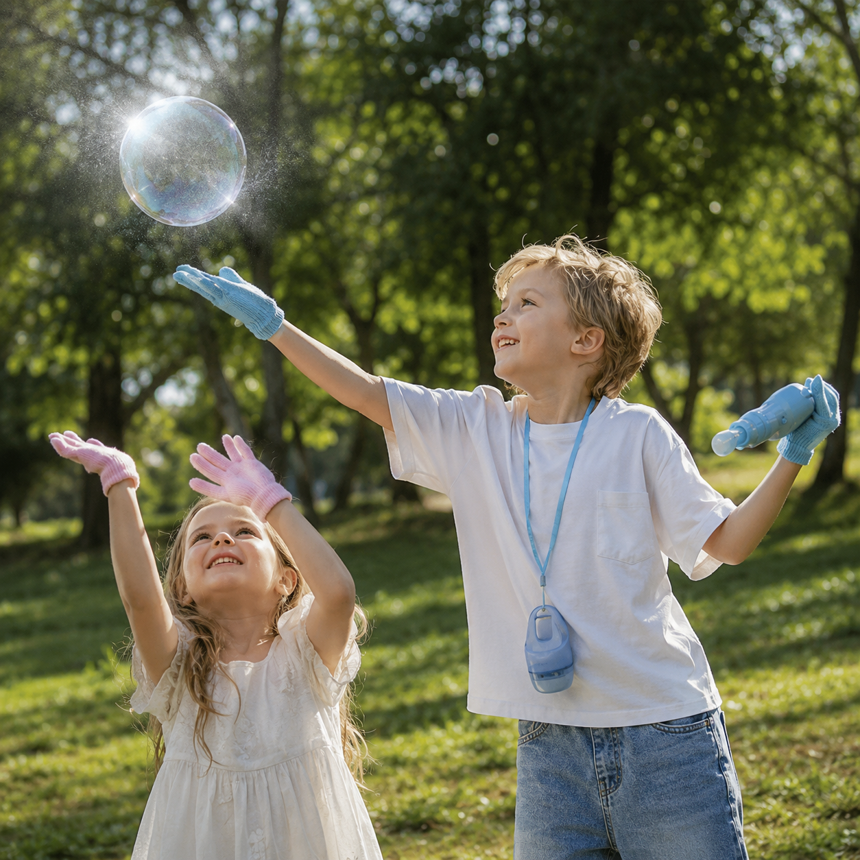 BubbleWand - Bellenblaas met Mist & Licht