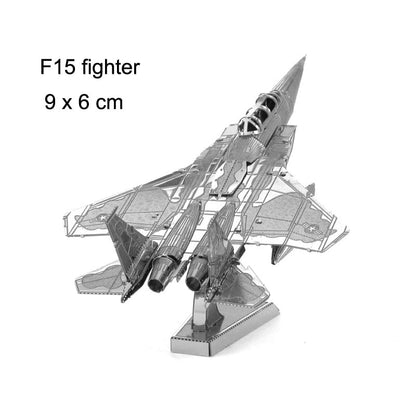 🛩️ 3D Metal Puzzle: Build Your Own Aircraft - No Glue Required! 🛩️
