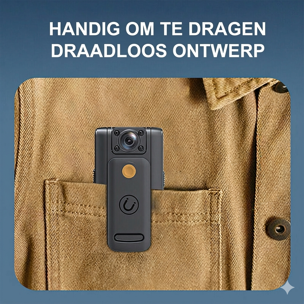 Draagbare HD-fietscamera