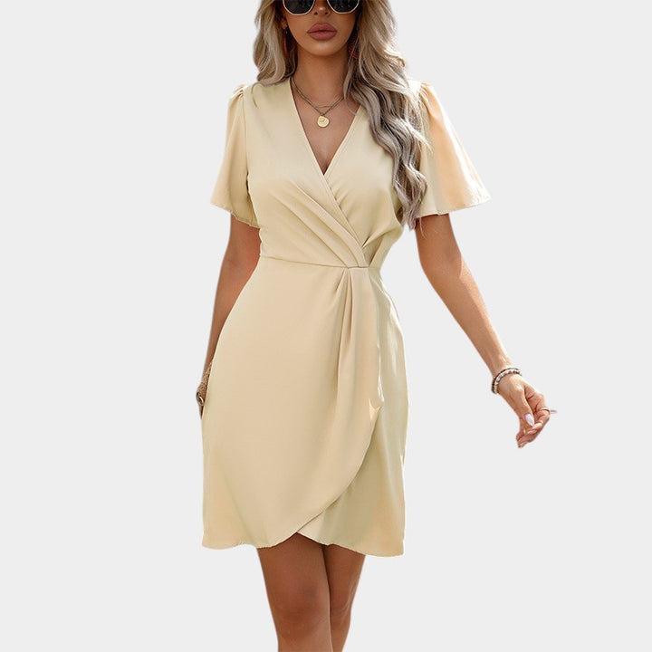 Grâce Moderne - Robe cintrée au style européen-américain.