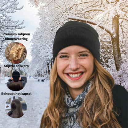 SatinSoft - Satijn gevoerde wintermuts