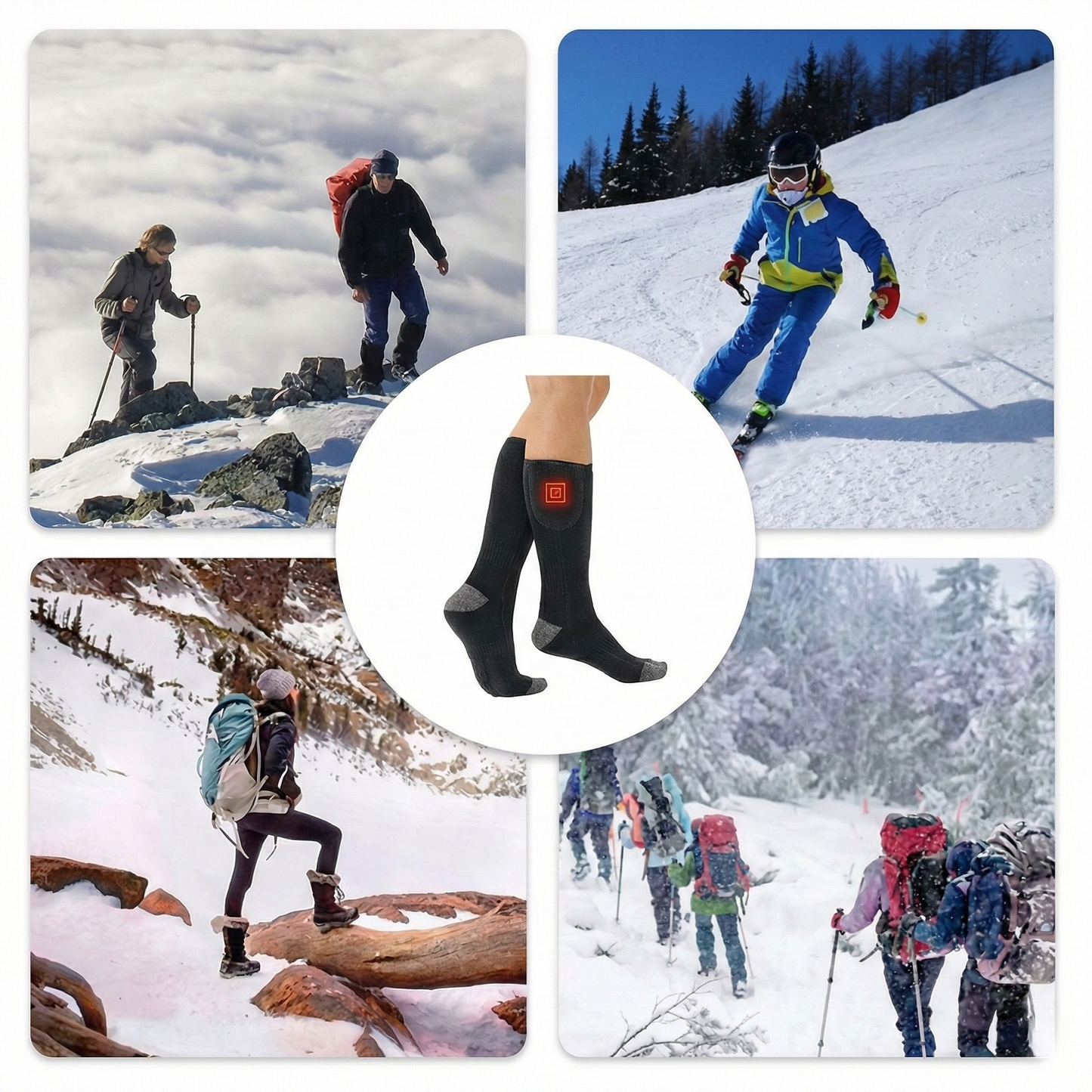 HeatSocks – Altijd warme voeten