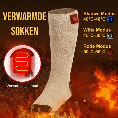 HeatSocks – Altijd warme voeten