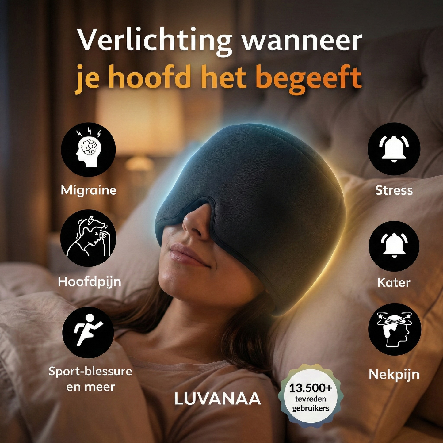Migraine Masker - Directe verlichting bij migraine