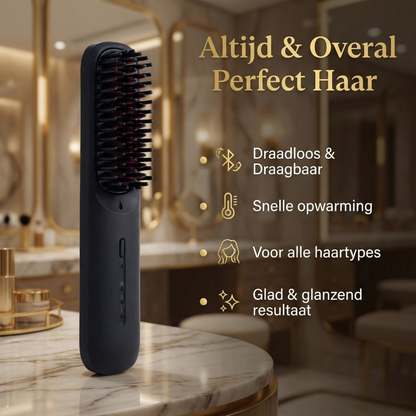 Draadloze Stijlborstel – Stylen waar en wanneer jij wilt