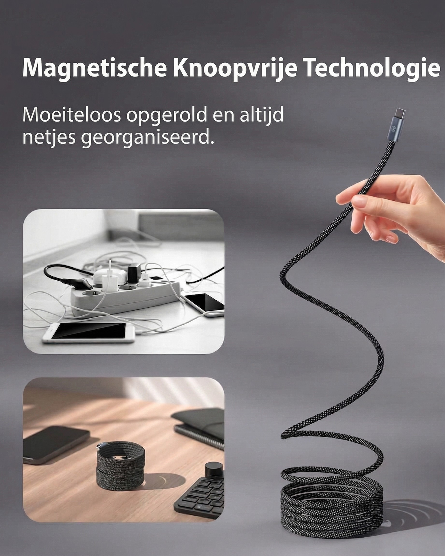 TangleFree - Anti-Klit Kabel