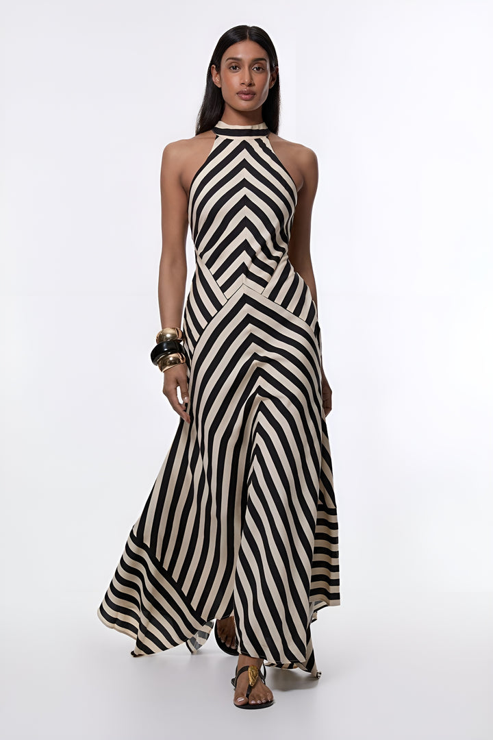 Fluid Stripe - La Robe Longue