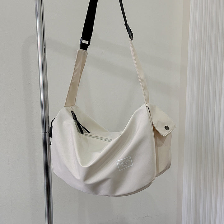 Sac à bandoulière en nylon décontracté et tendance, grande capacité, idéal pour le sport et les voyages