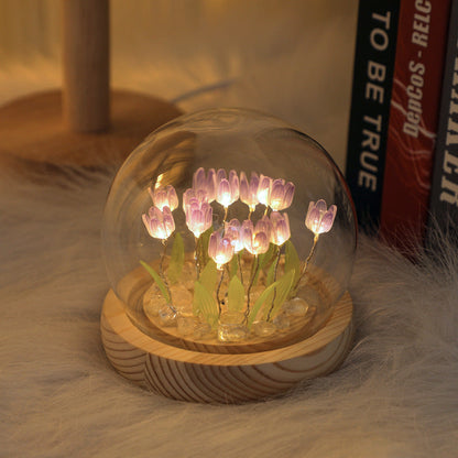 🌷 Tulpen Mooie Nachtlamp LED Beste Cadeau voor Baby en Meisje
