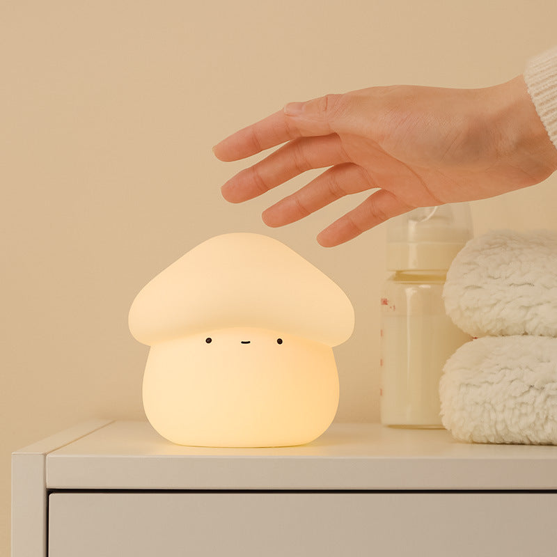 Huggwaii Champignon LED Squishy Tap Tap Nachtlamp